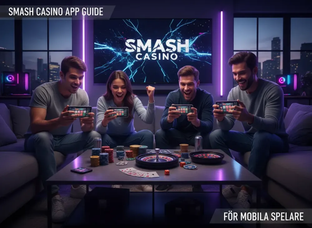 Smash casino app guide för mobila spelare