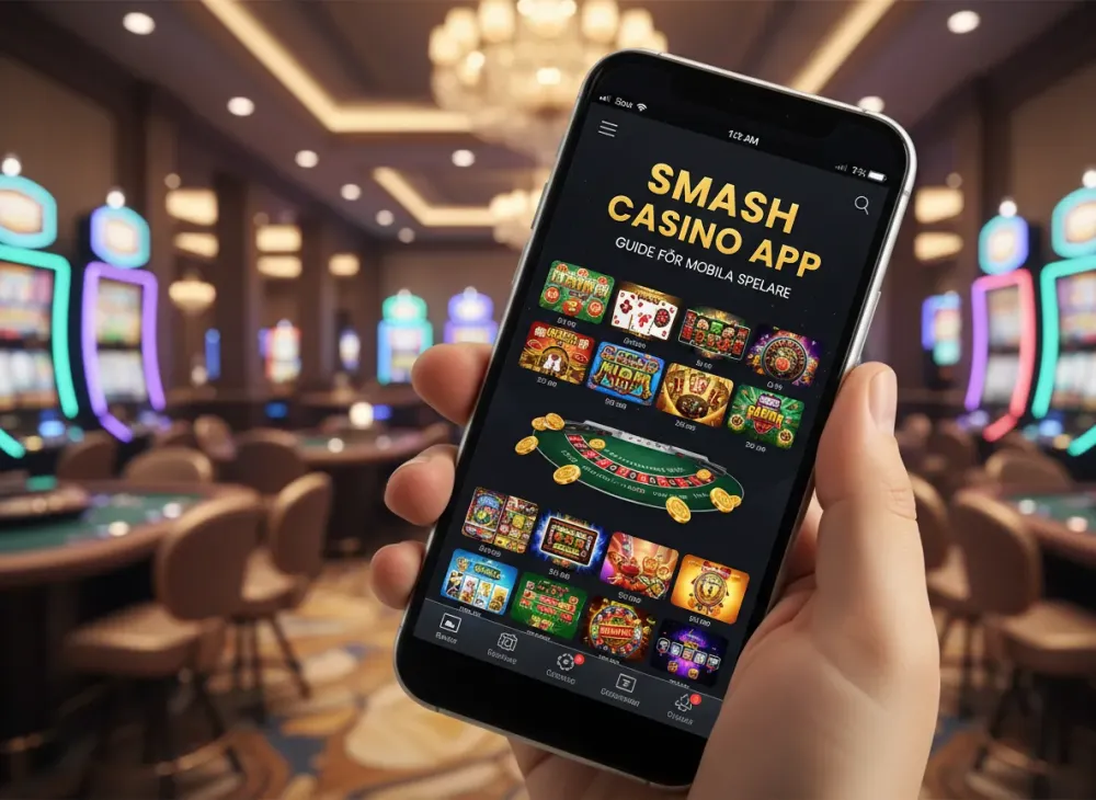 Smash casino app guide för mobila spelare