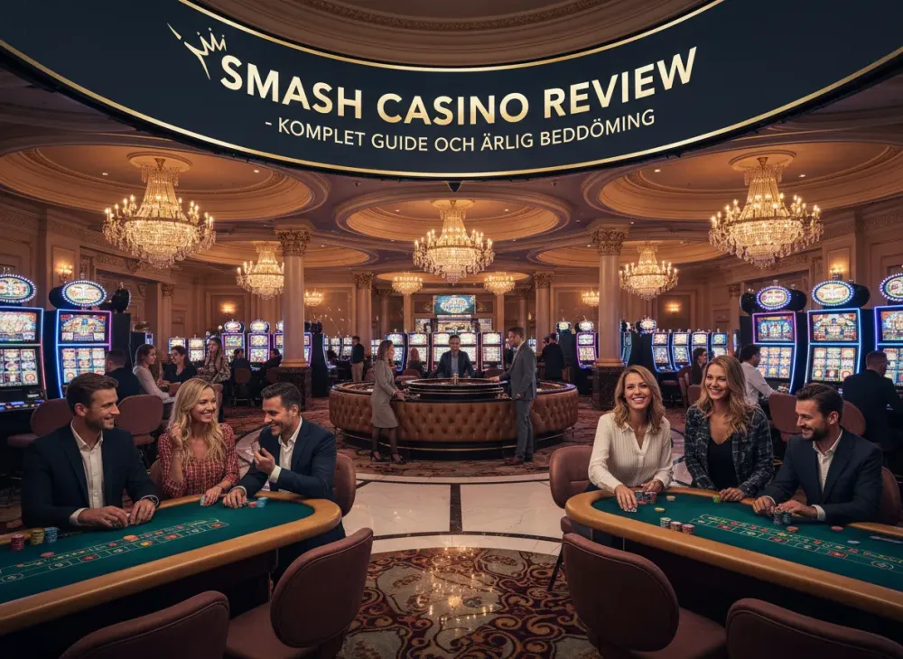 Smash casino review - Komplett guide och ärlig bedömning