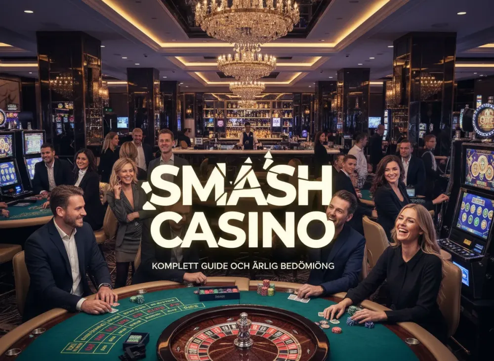 Smash casino review - Komplett guide och ärlig bedömning